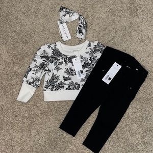 Janie and Jack brand new with tags 3 piece infant outfit. Size 6-12 months